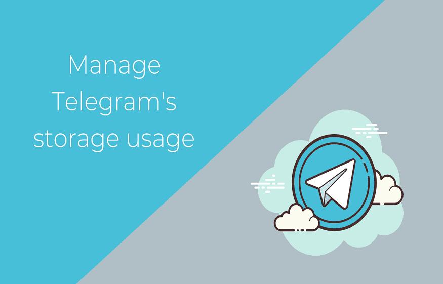 Telegram storage usage