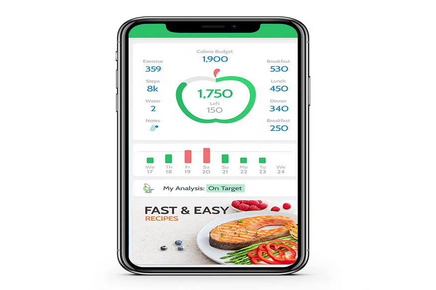healthy food tracker app